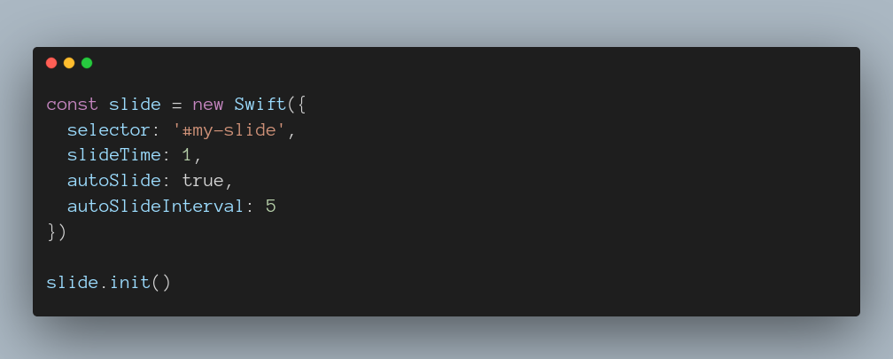 Configure timing related options
